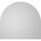 Ekena Millwork Round Top Surface Mount PVC Gable Vent: Non-Functional, w/ 3-1/2"W x 1"P Standard Frame, 24"W x 22"H GVPRT24X2201SN - alternate 3